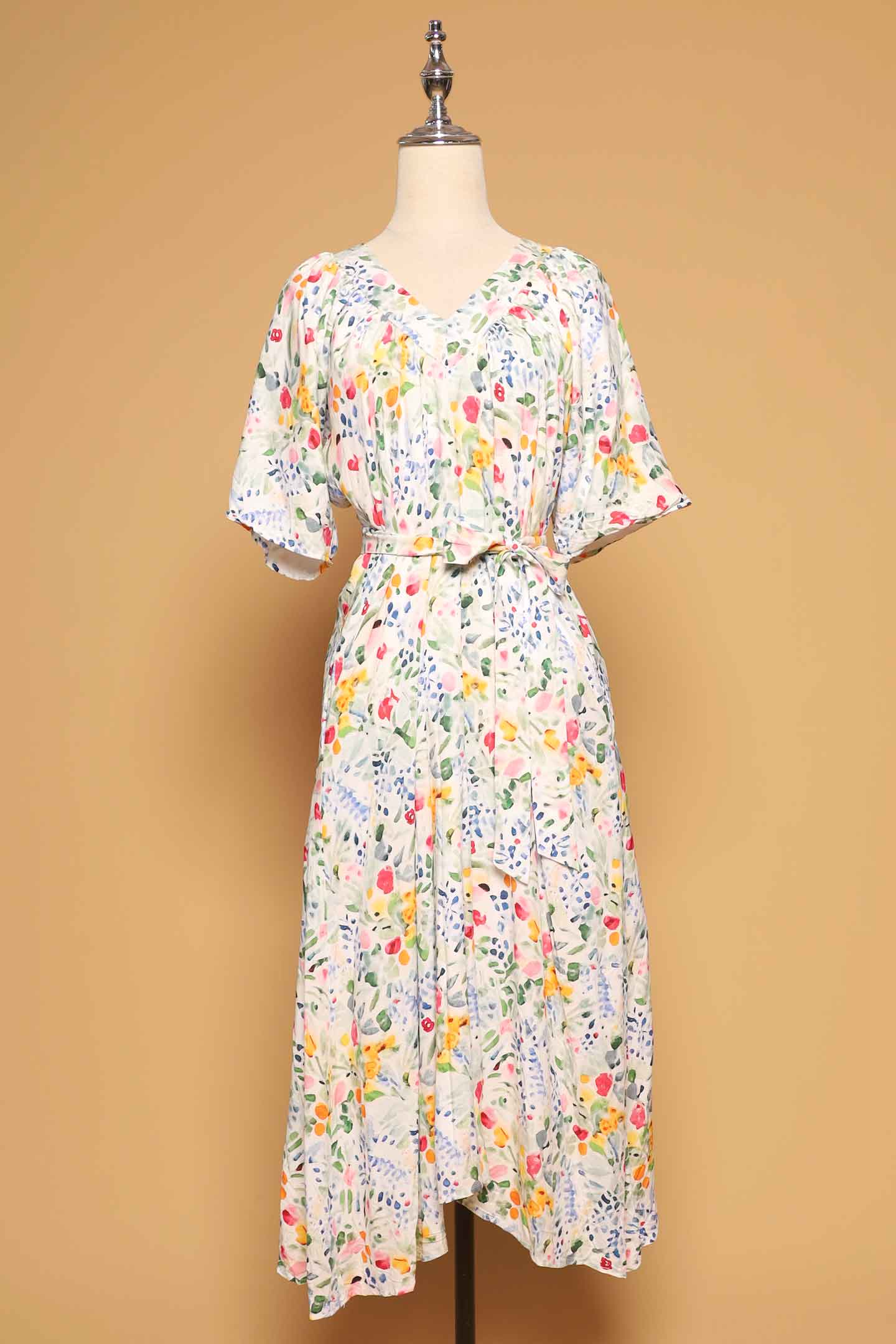 PO - Whitney V Dress in Bloom Again