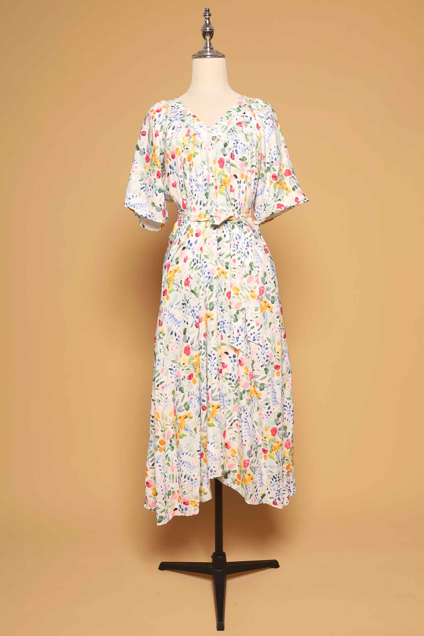 PO - Whitney V Dress in Bloom Again