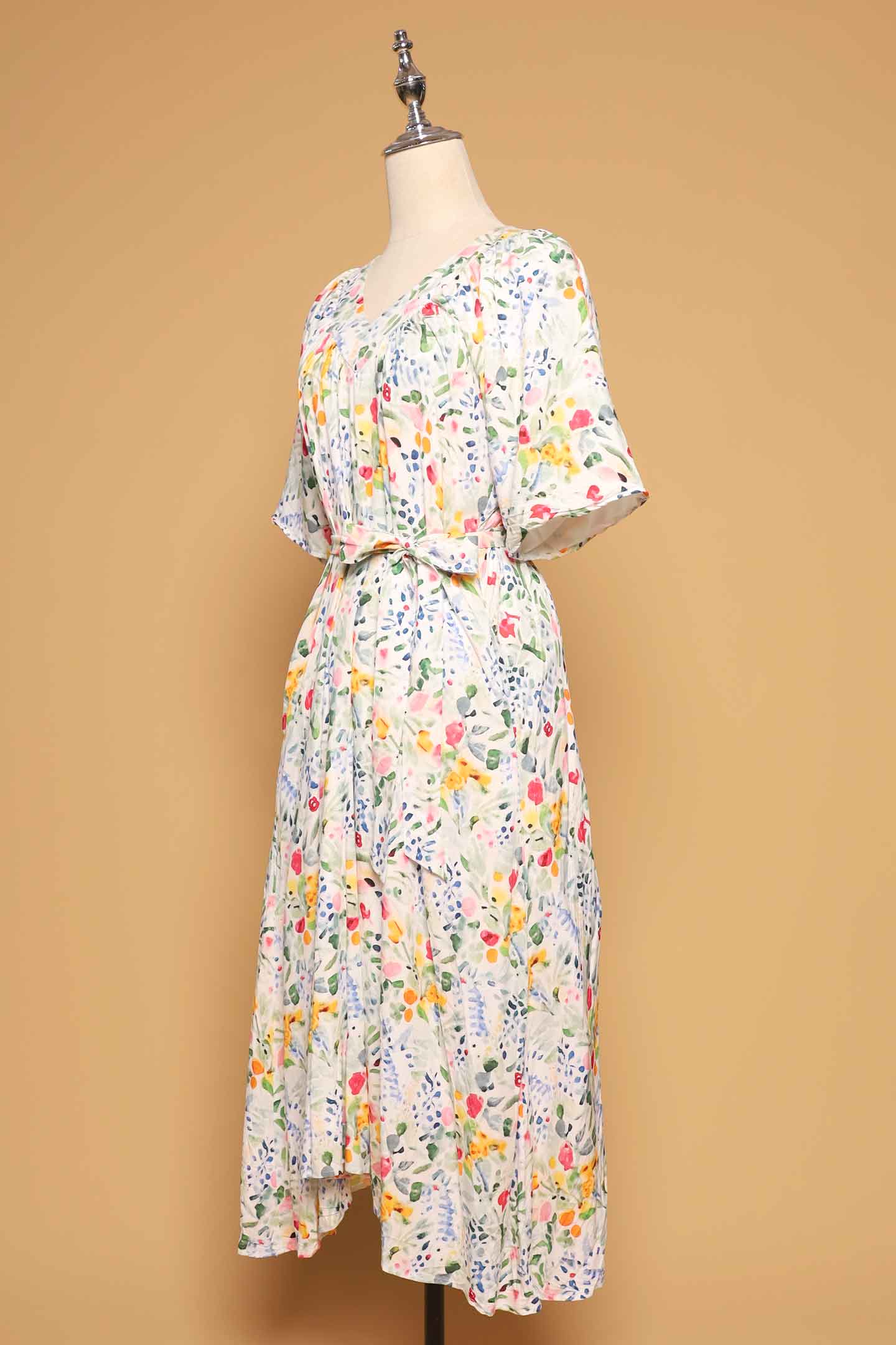 PO - Whitney V Dress in Bloom Again