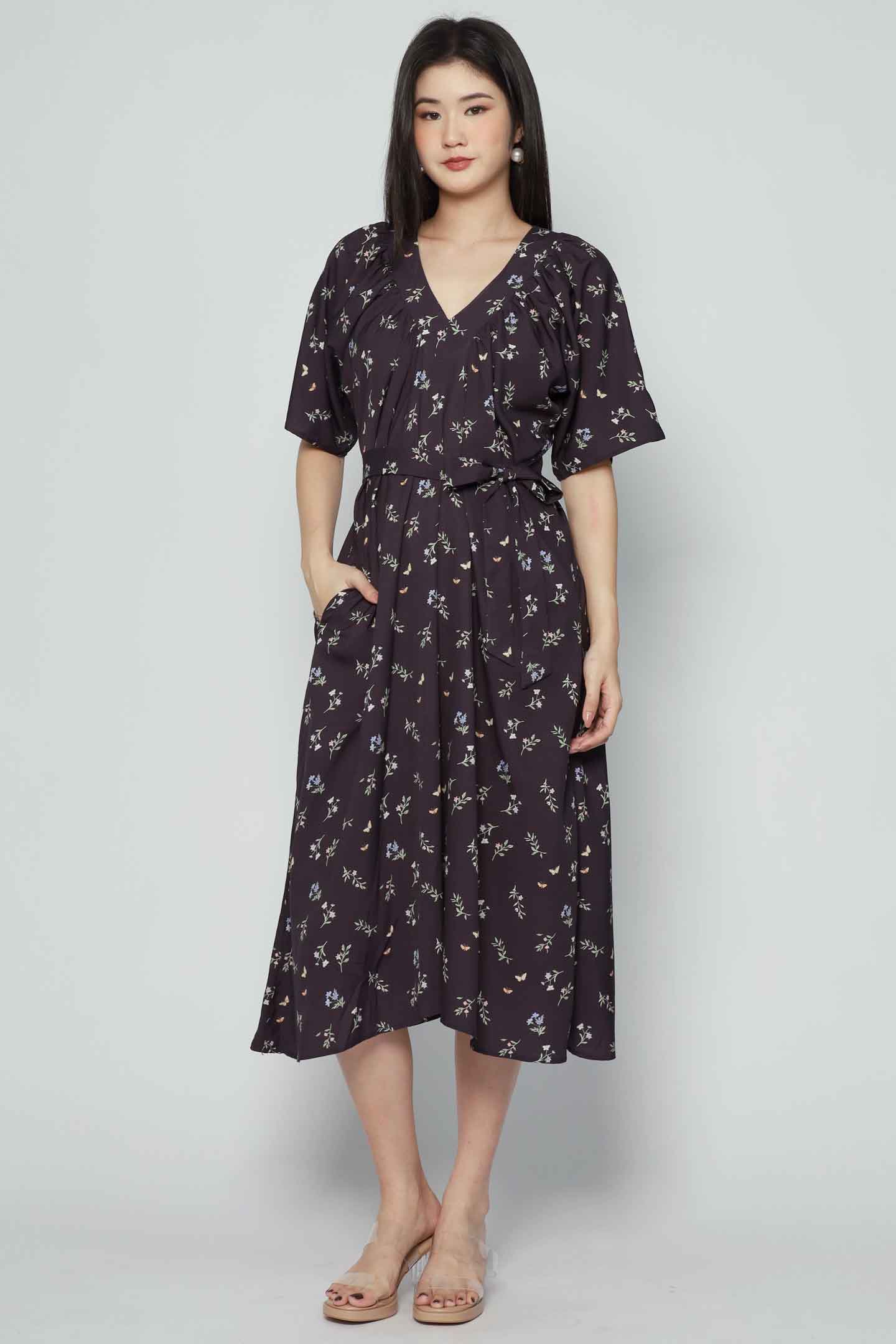 Whitney V Dress in Floral Daydream