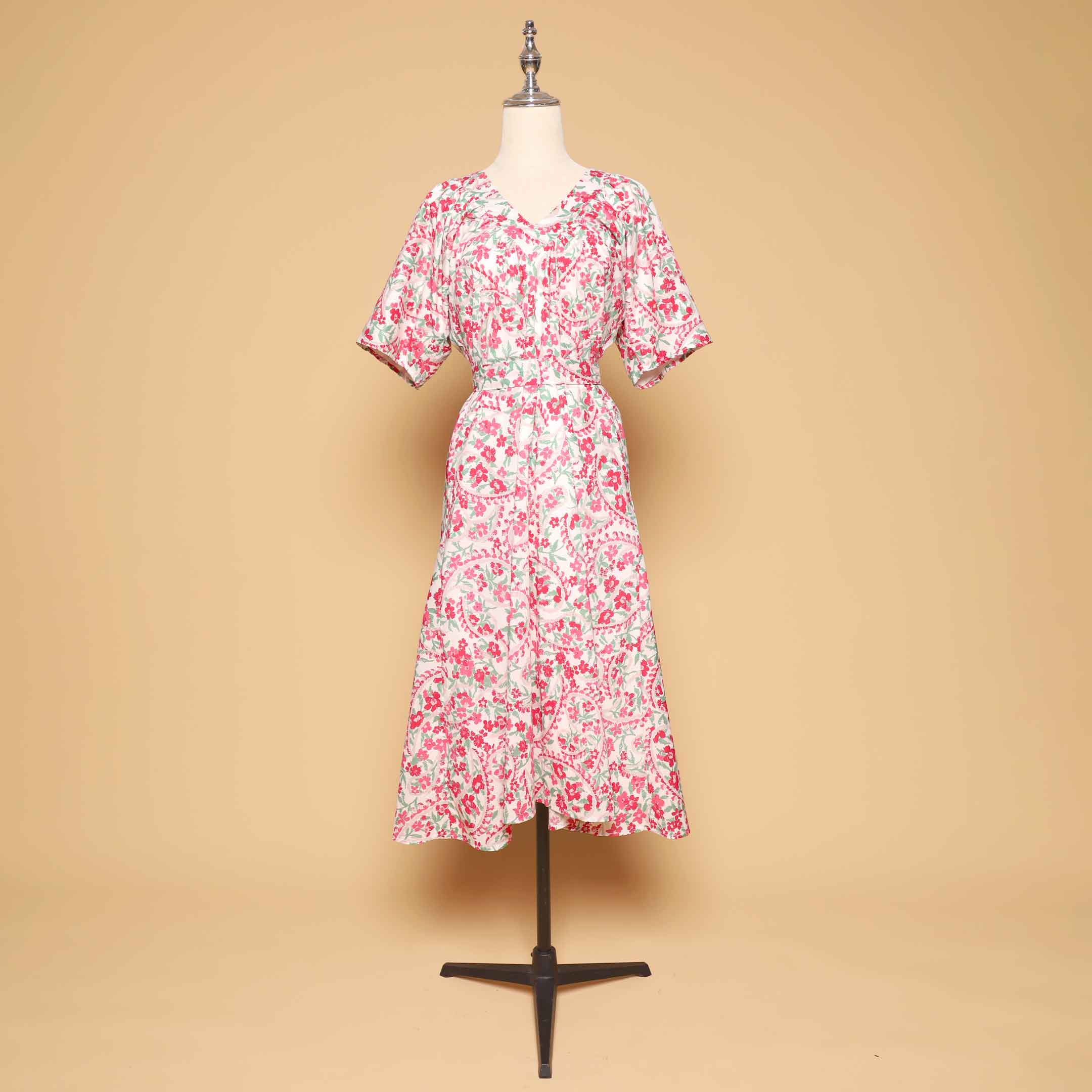 PO - Whitney V Dress in Ru Yi