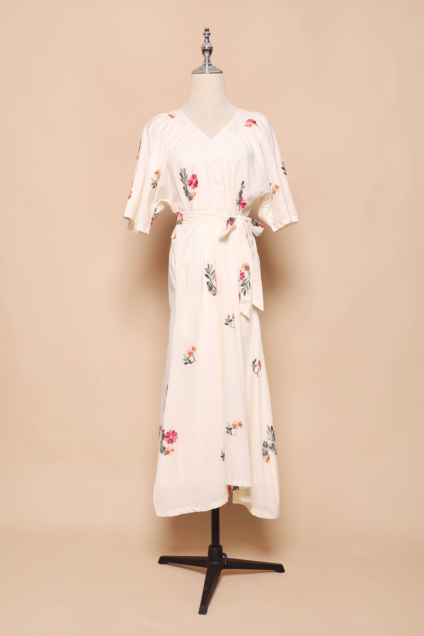 PO - Whitney V Dress in Siena Embroidery