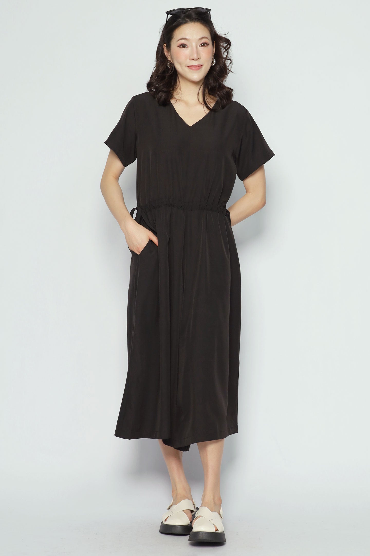 Whoopi Jumpsuit in Black