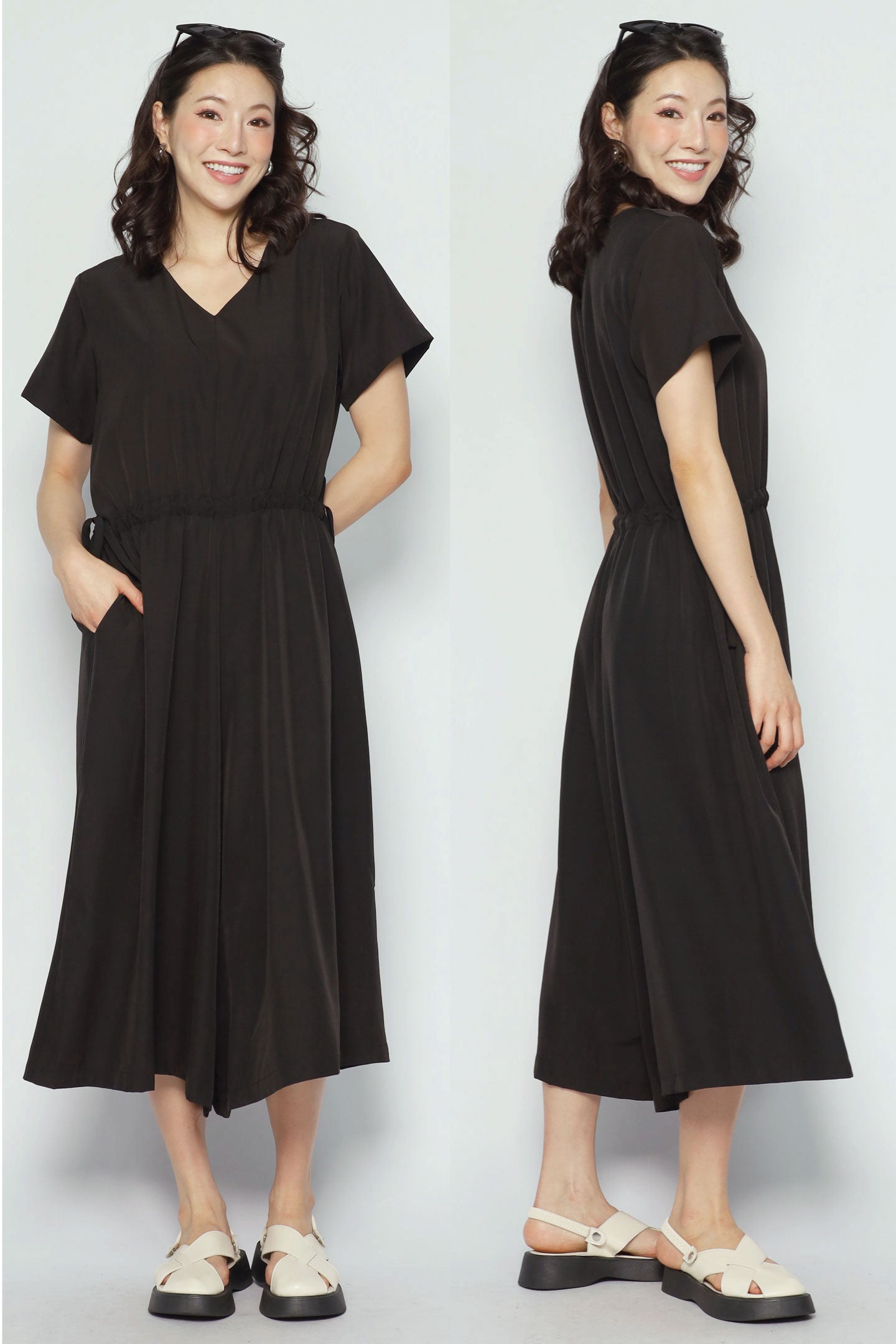 Whoopi Jumpsuit in Black