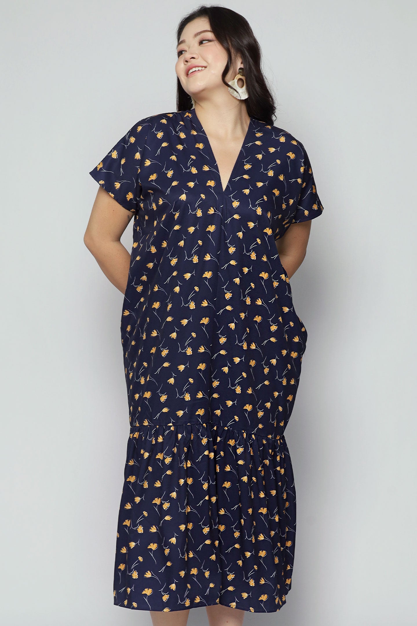 Wonda Dress in Golden Ginkgo