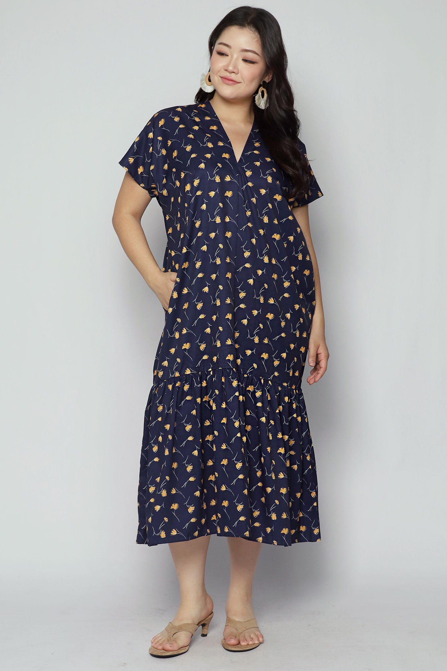 Wonda Dress in Golden Ginkgo