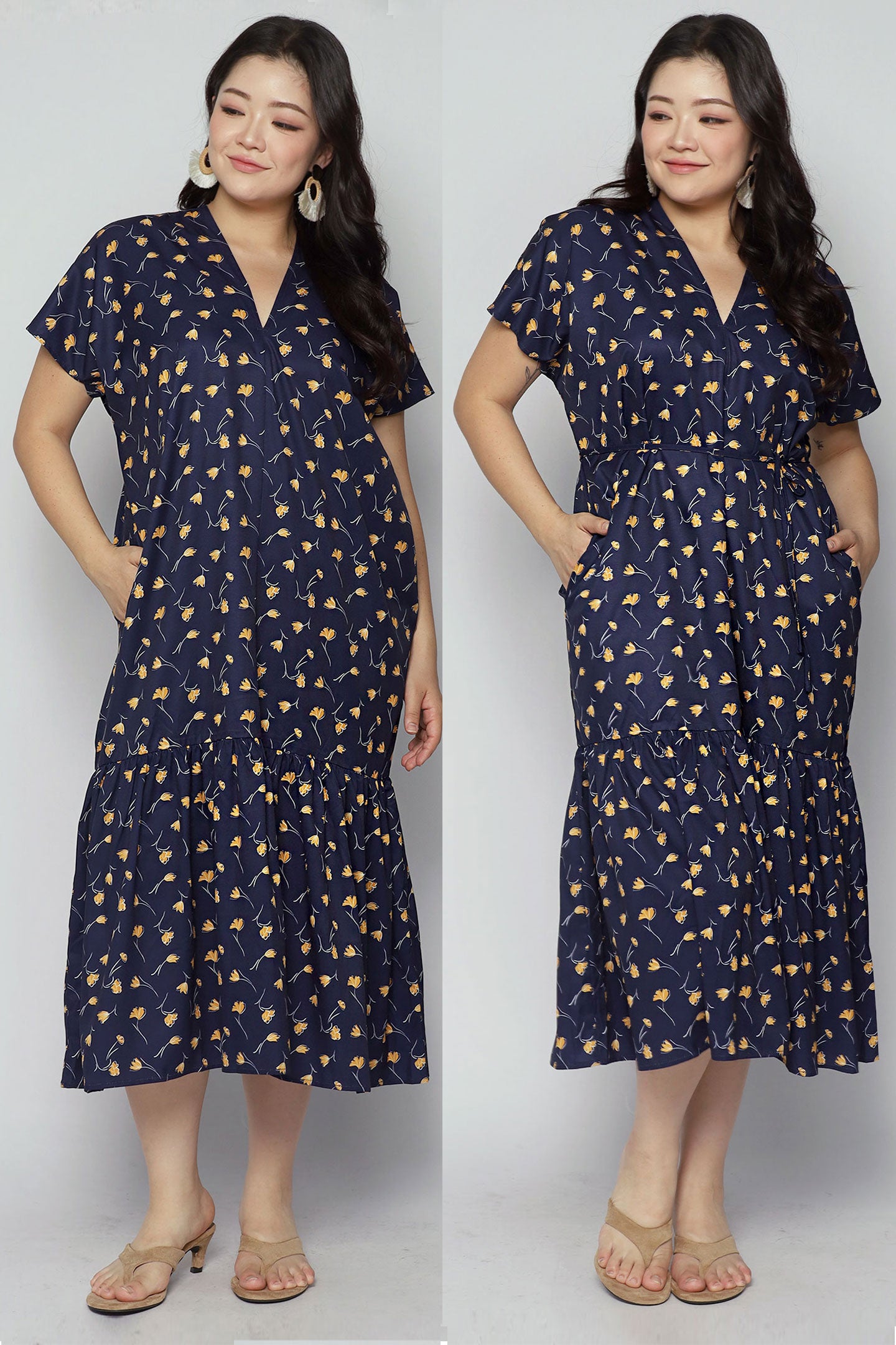Wonda Dress in Golden Ginkgo