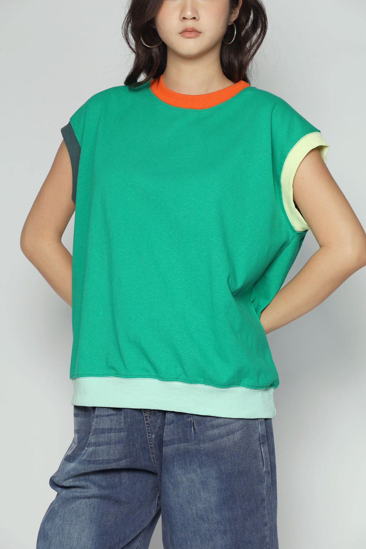 Wynter Top in Green