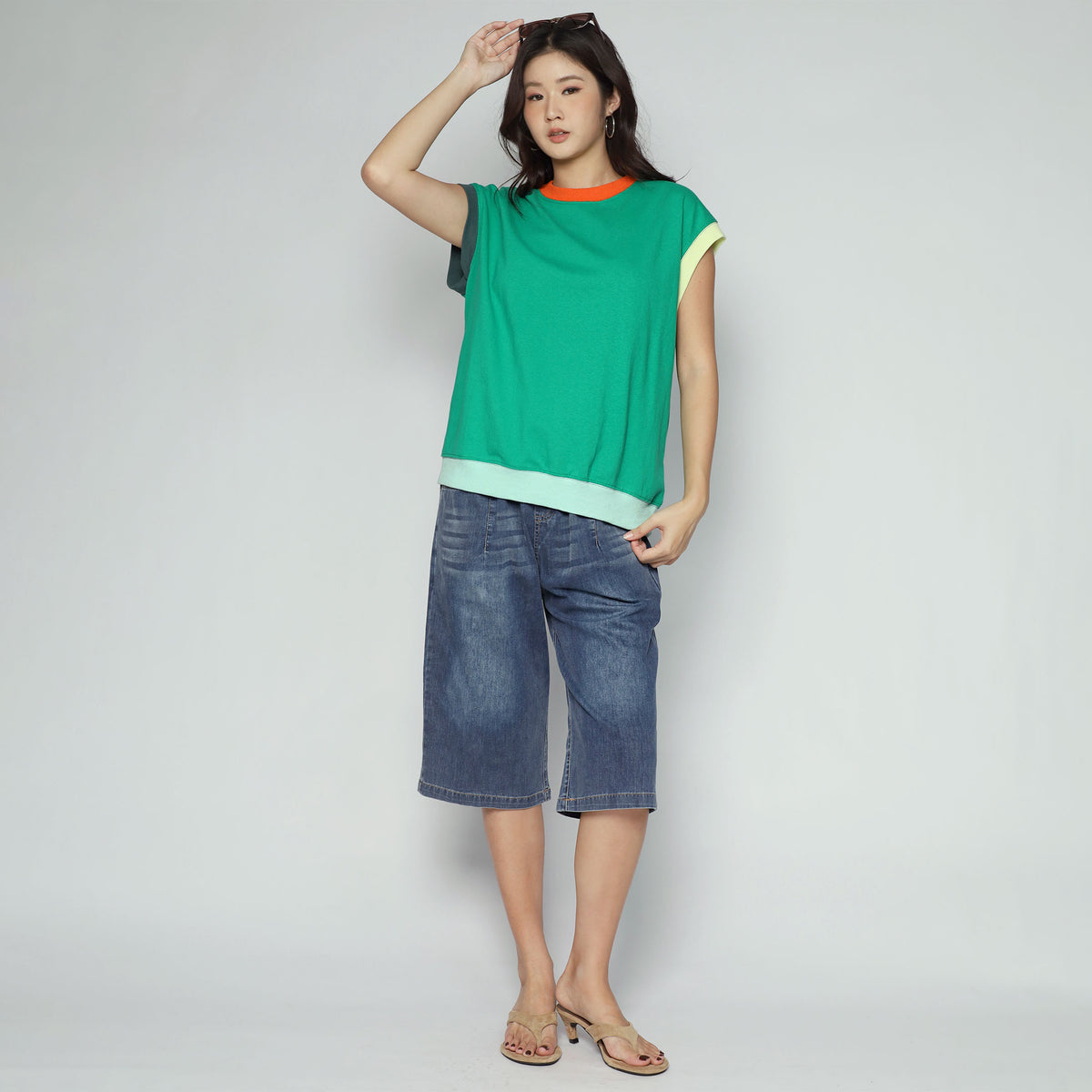 Wynter Top in Green