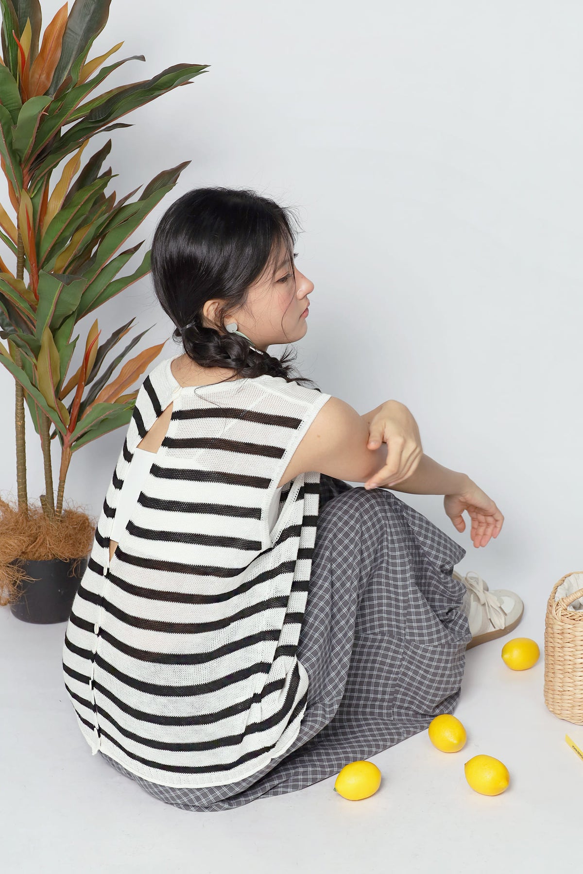 JOY - Xia Stripes Knit Top