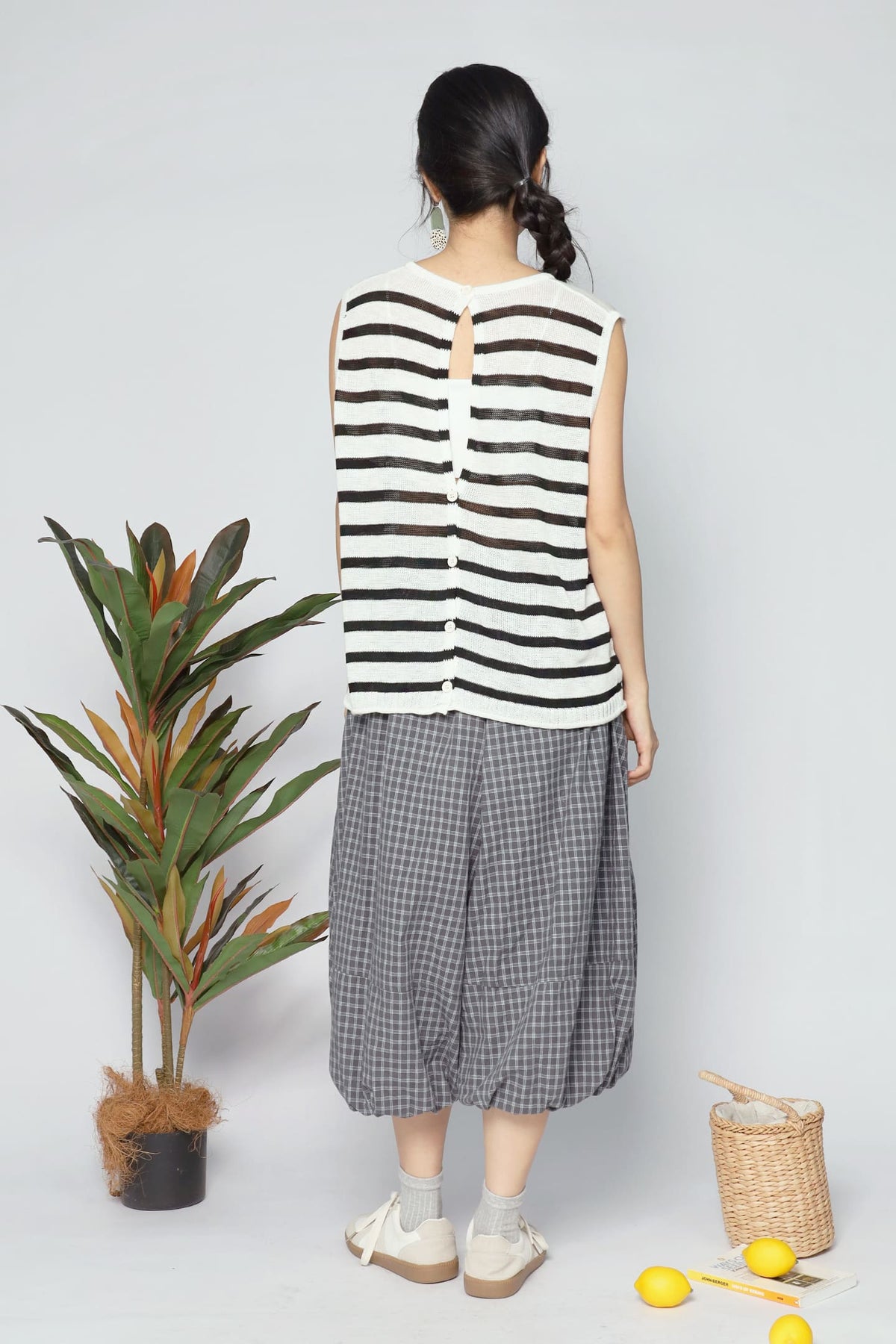 JOY - Xia Stripes Knit Top