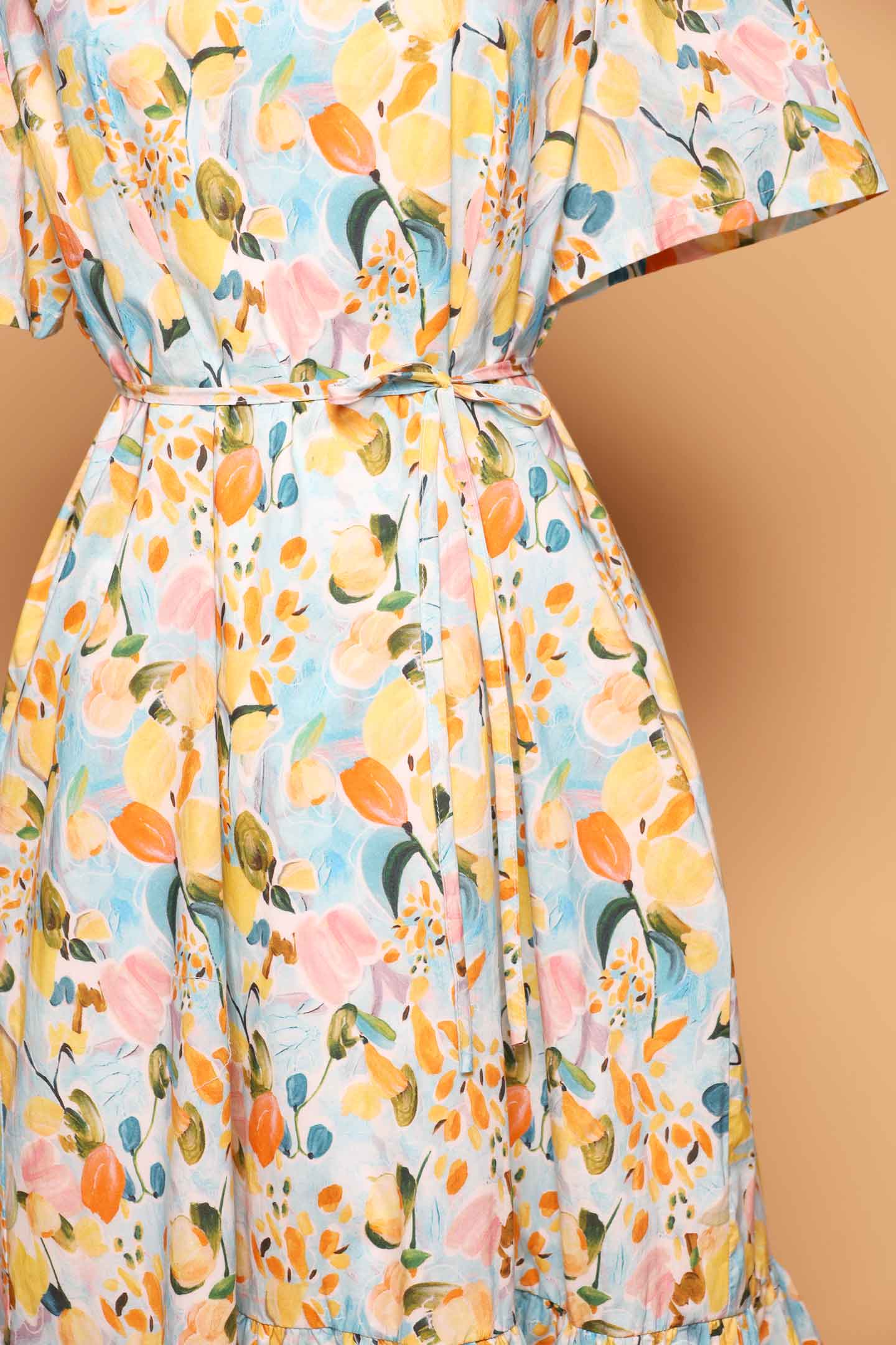 PO - Xing Dress in Citrus Garden