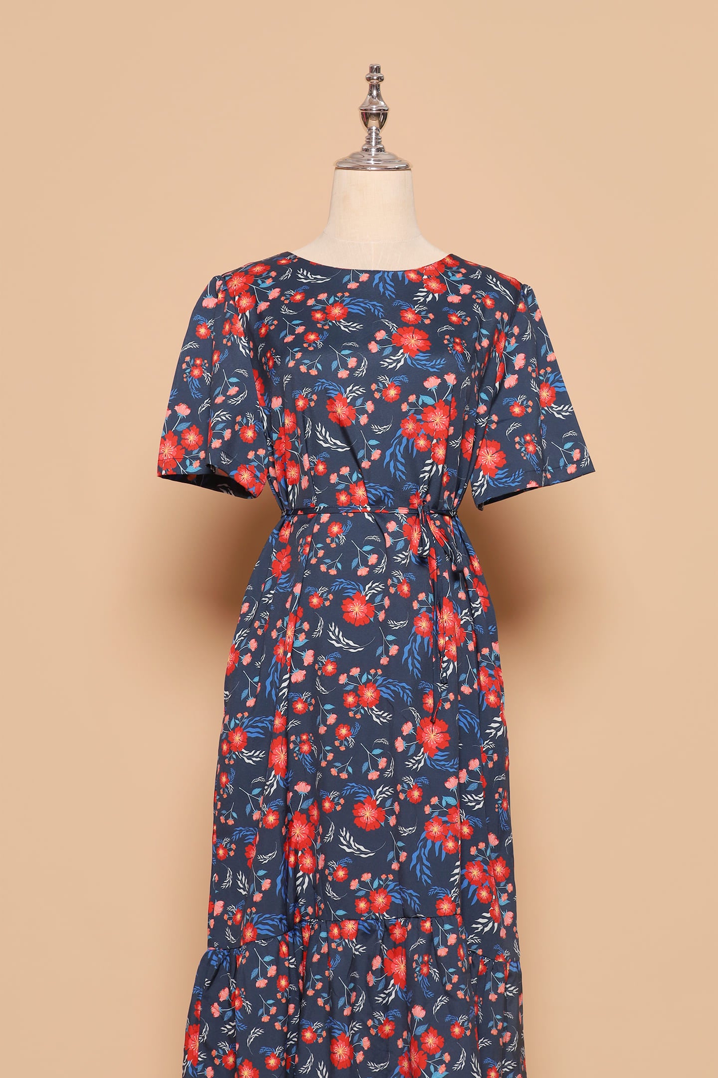 PO - Xing Dress in Fire Cracker