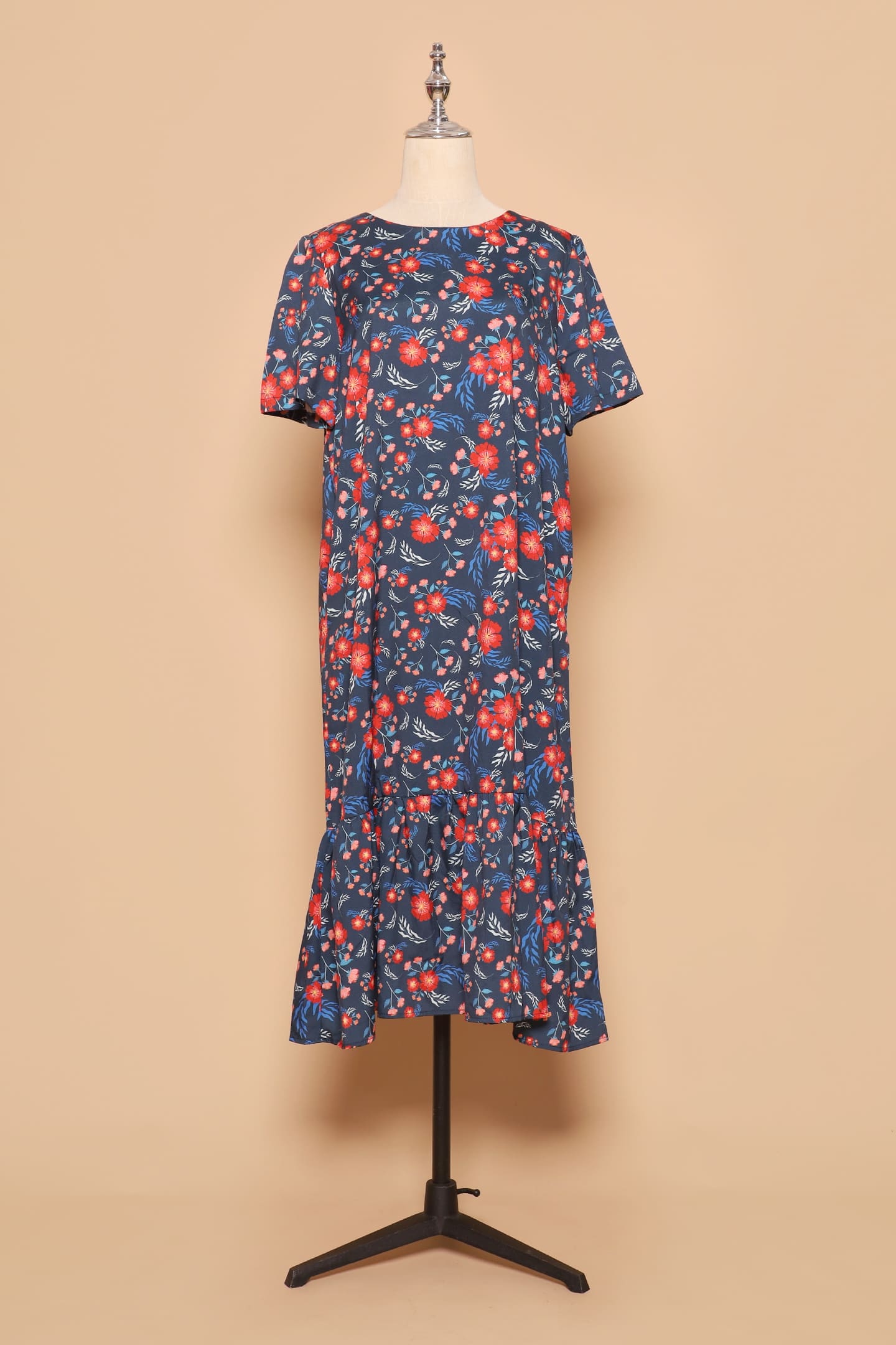 PO - Xing Dress in Fire Cracker