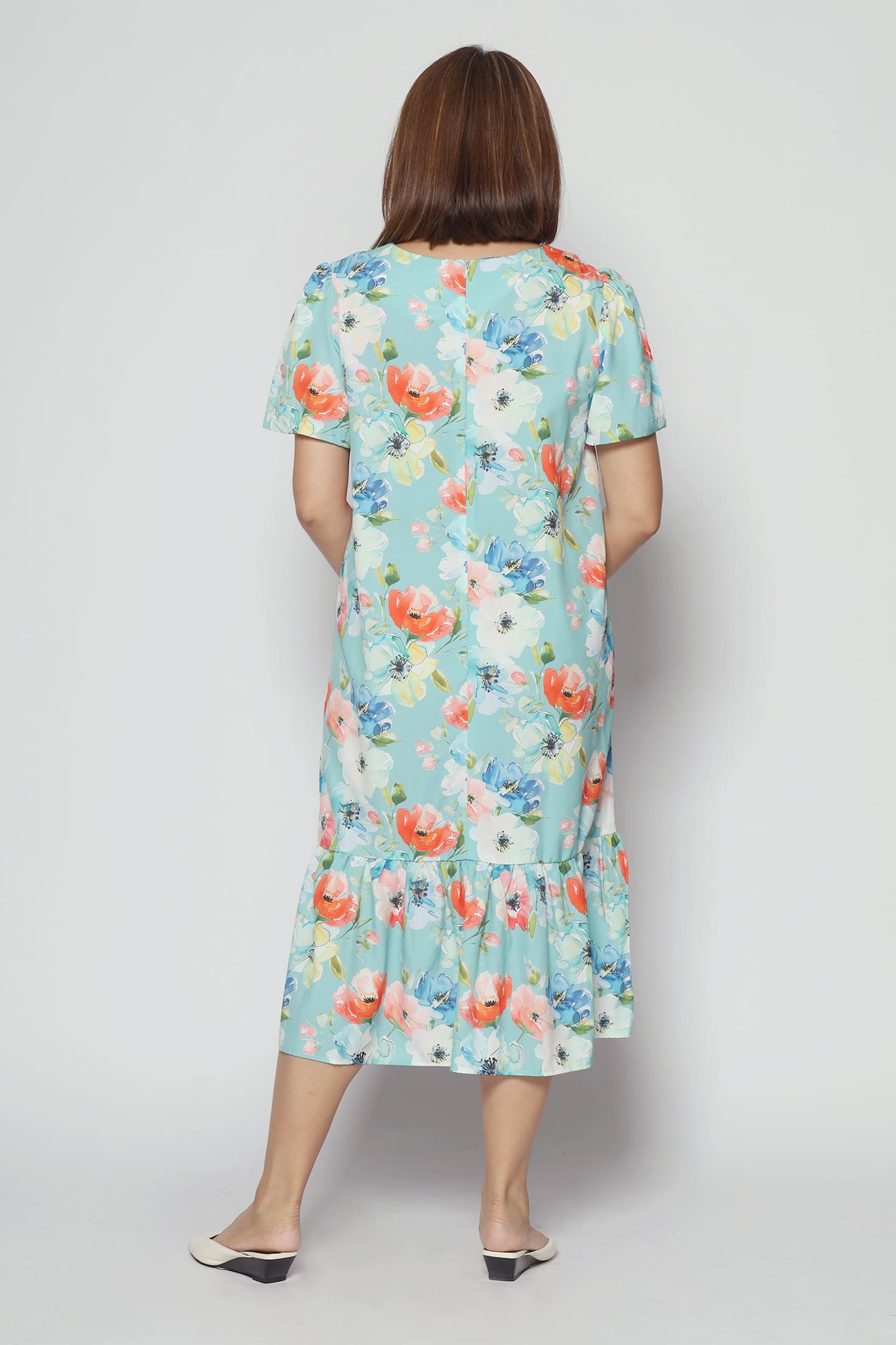 Xing Dress in Mint Dreams