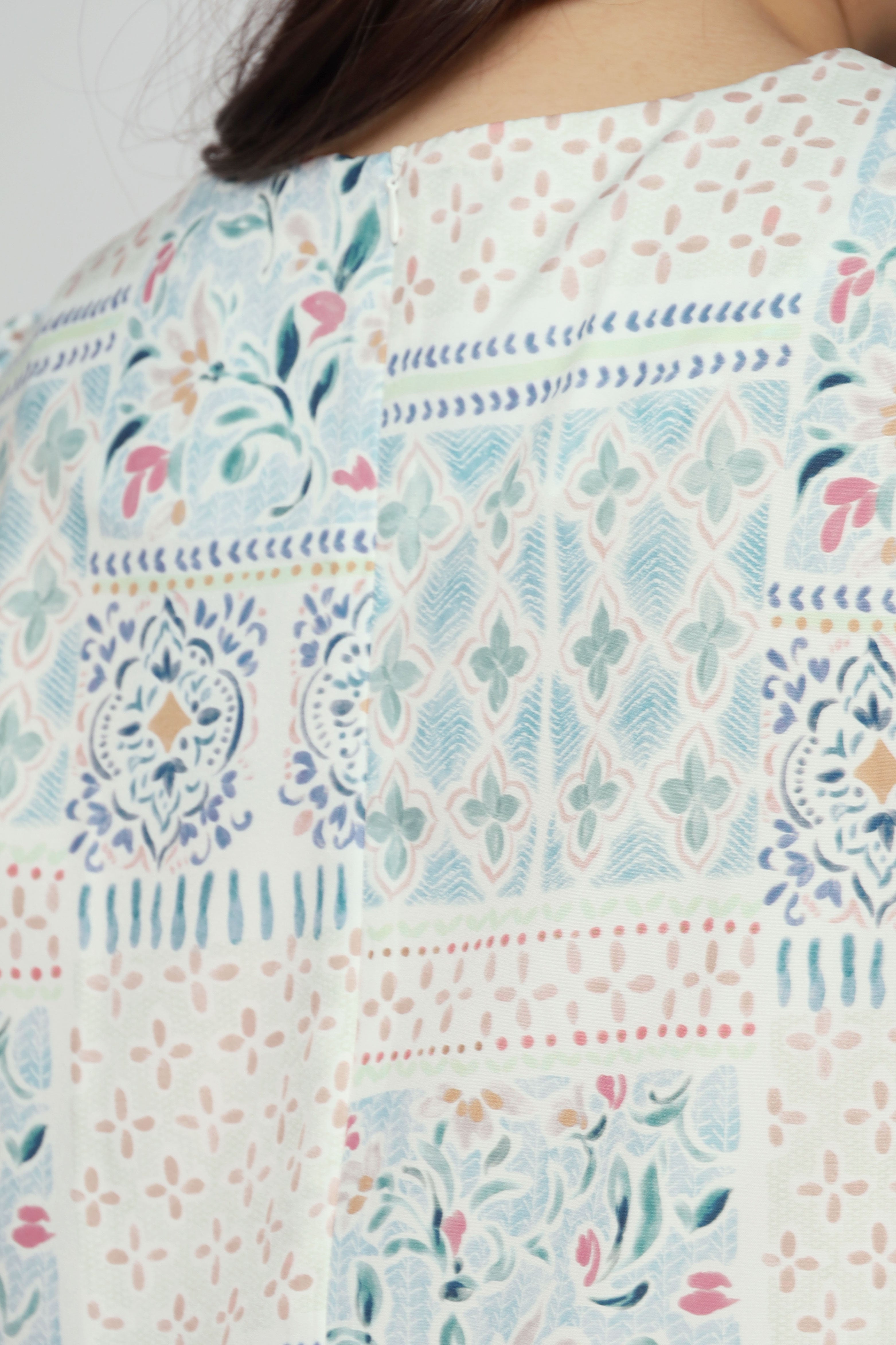 Xing Dress in Sweet Mosaic