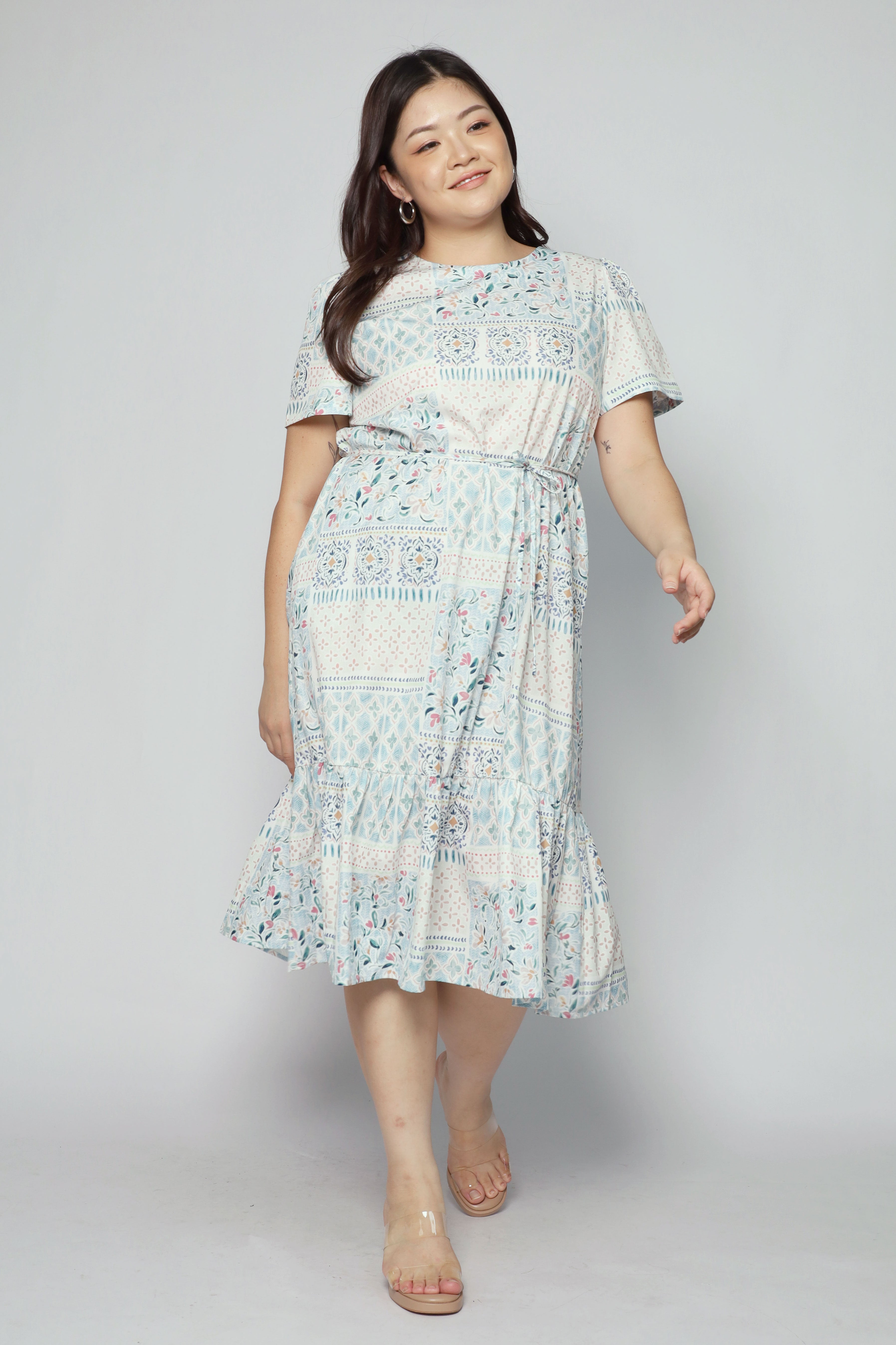 Xing Dress in Sweet Mosaic