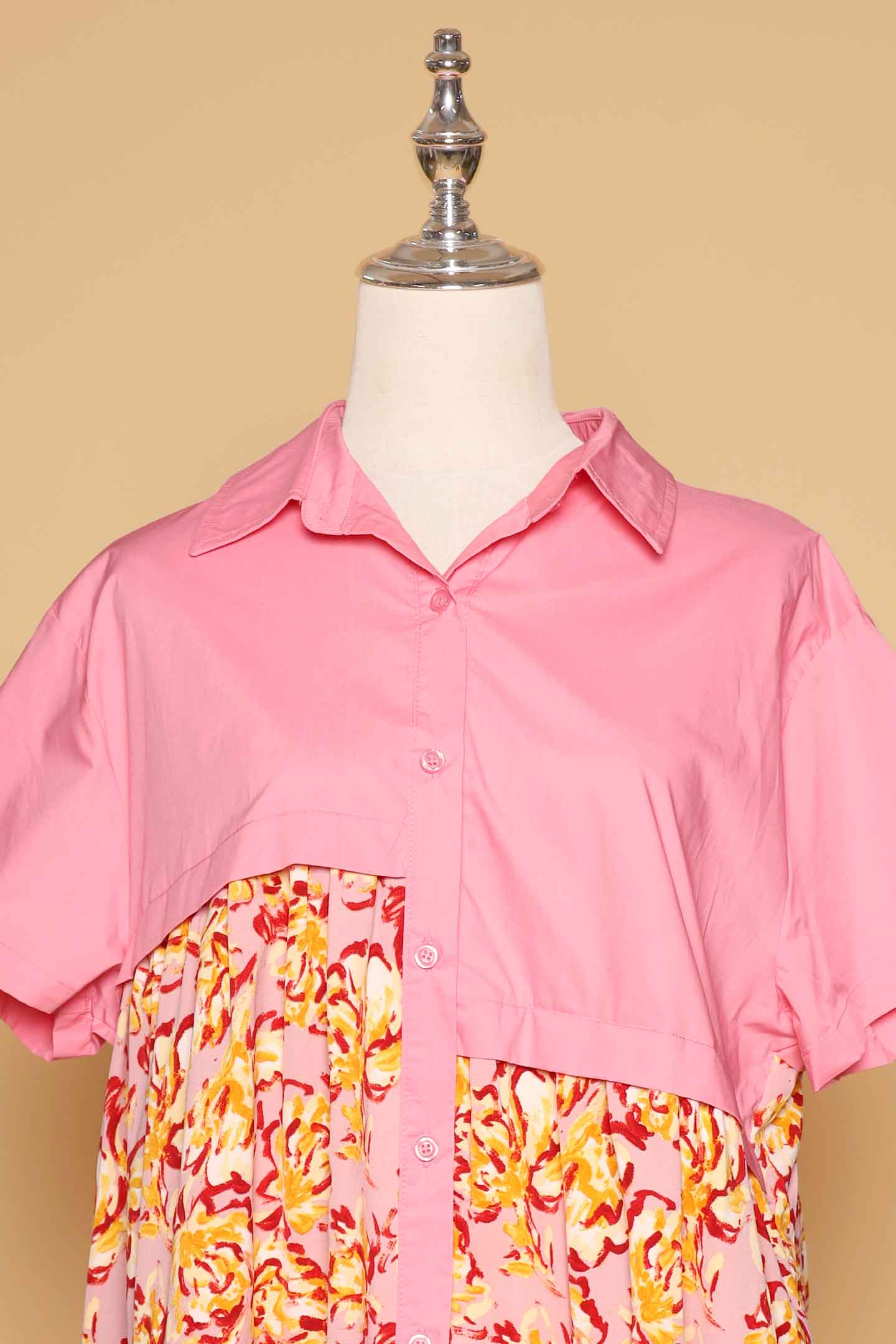 PO - Xinxin Floral Top in Pink