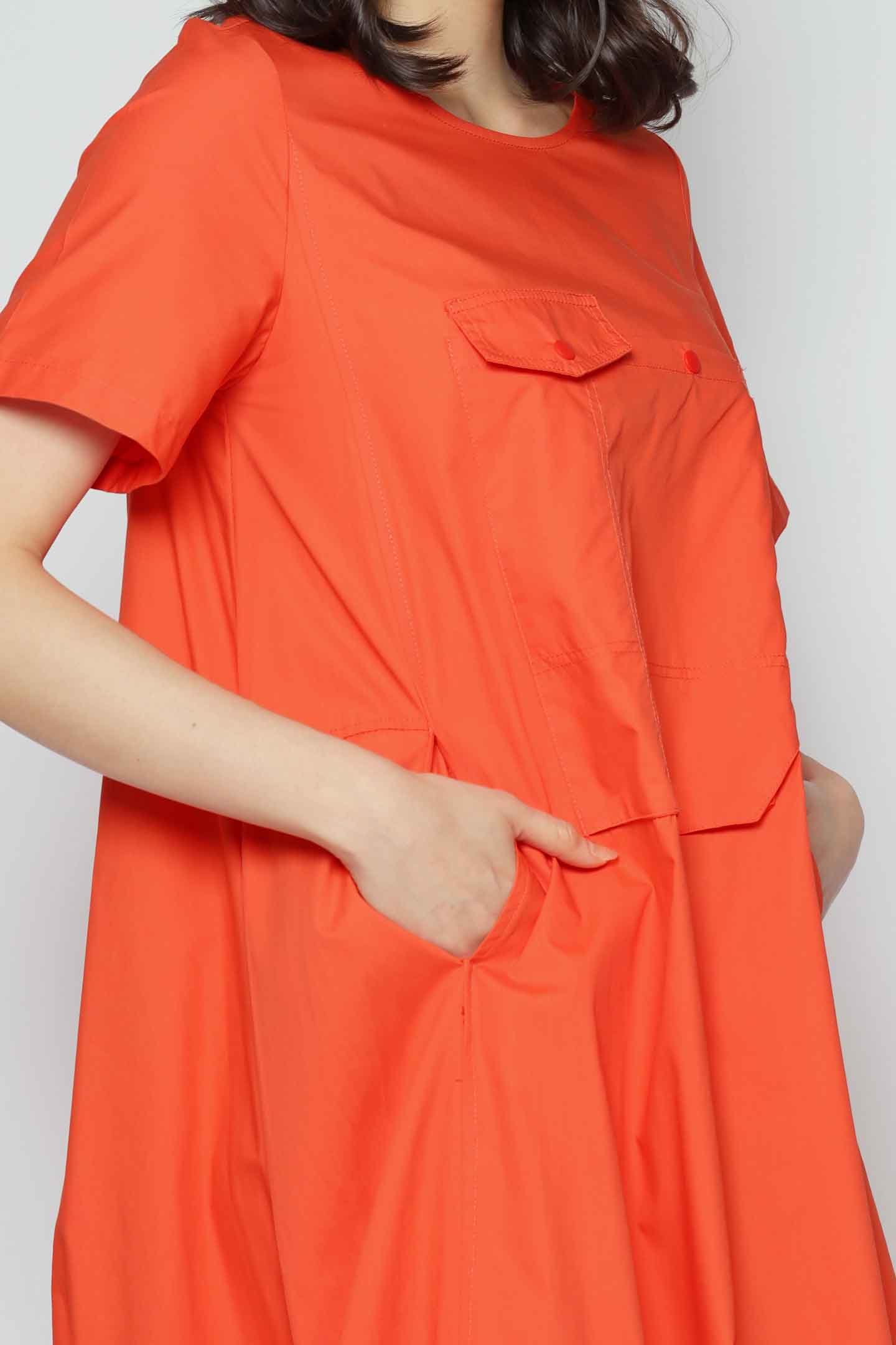 Xola Dress in Orange