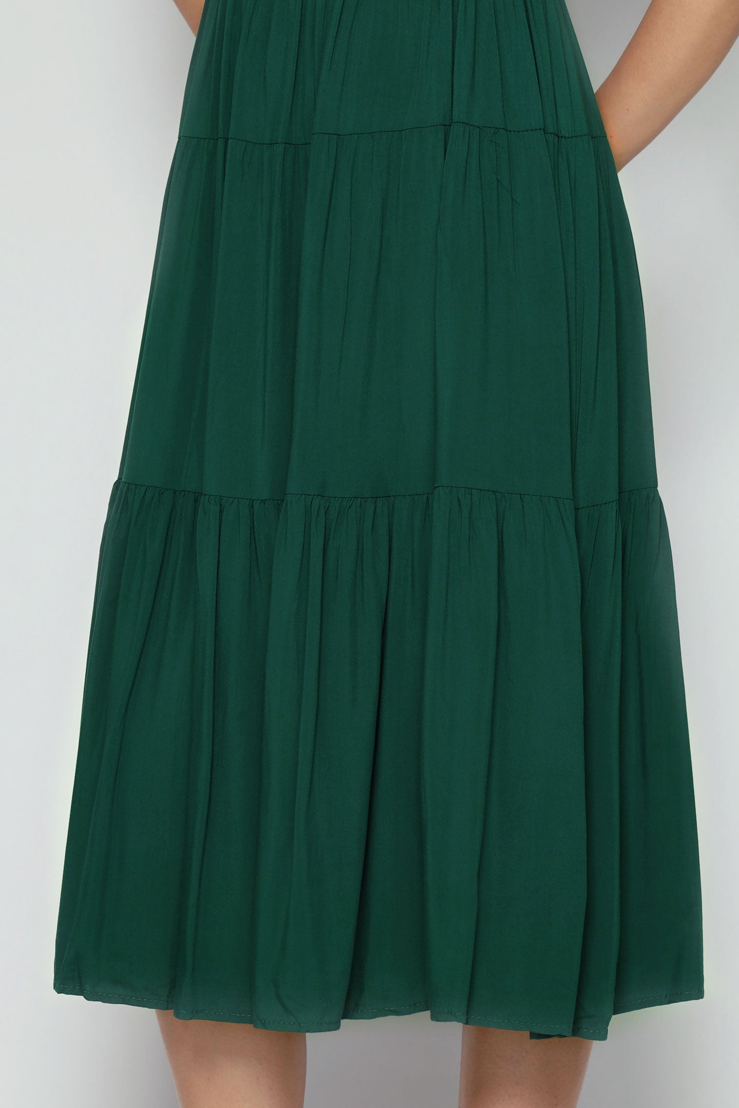 Xoxo Dress in Emerald Green