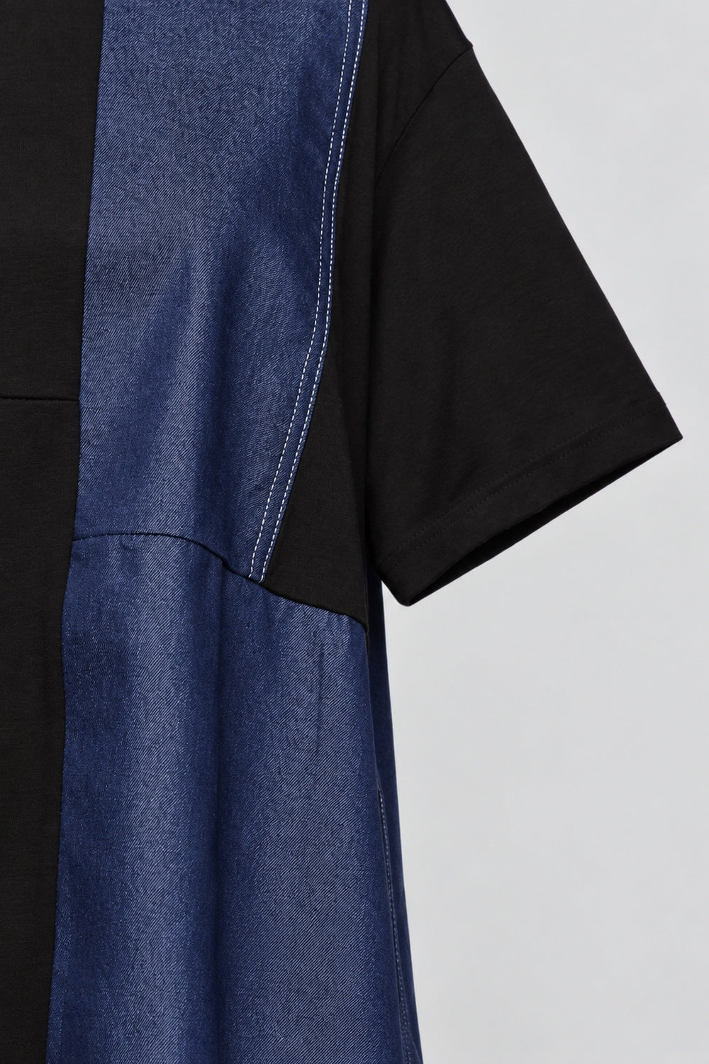 Yaraelle Top in Black Denim