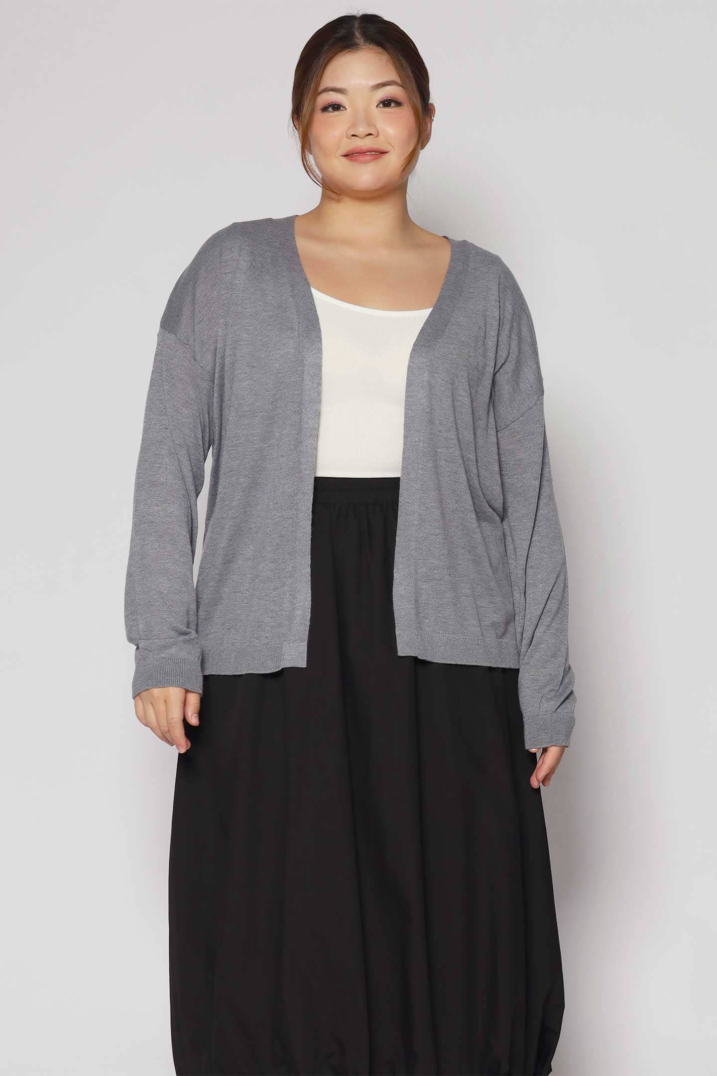 Yenti Cardigan in Grey