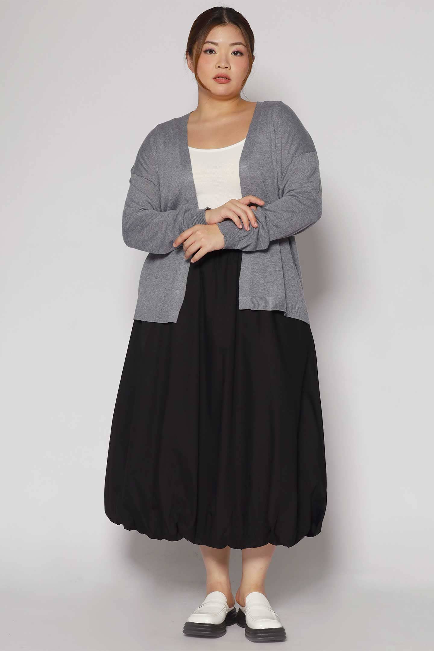 Yenti Cardigan in Grey