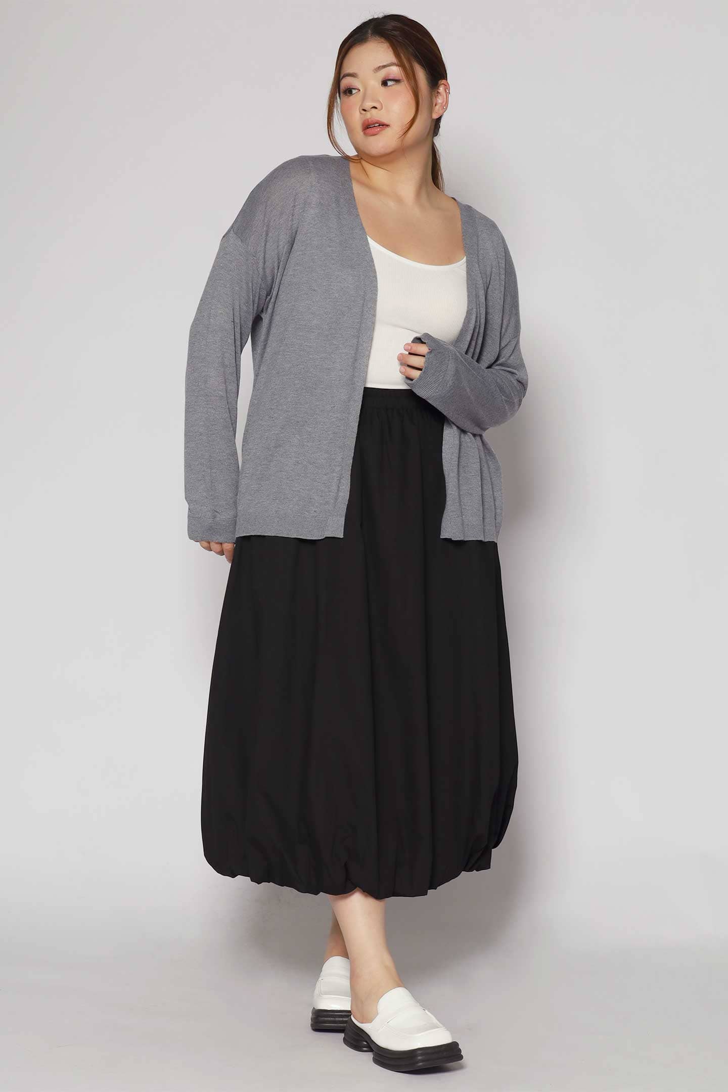 Yenti Cardigan in Grey