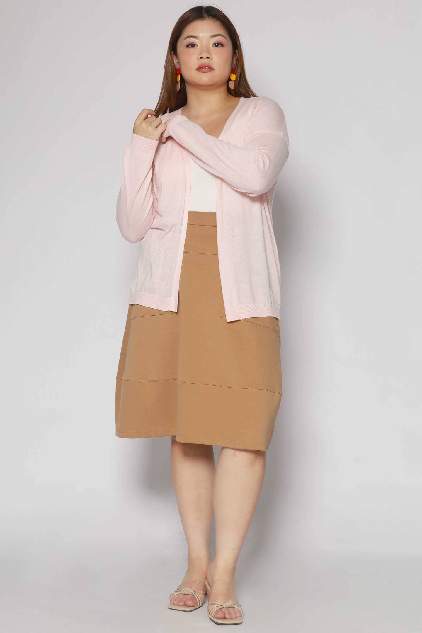 Yenti Cardigan in Pink