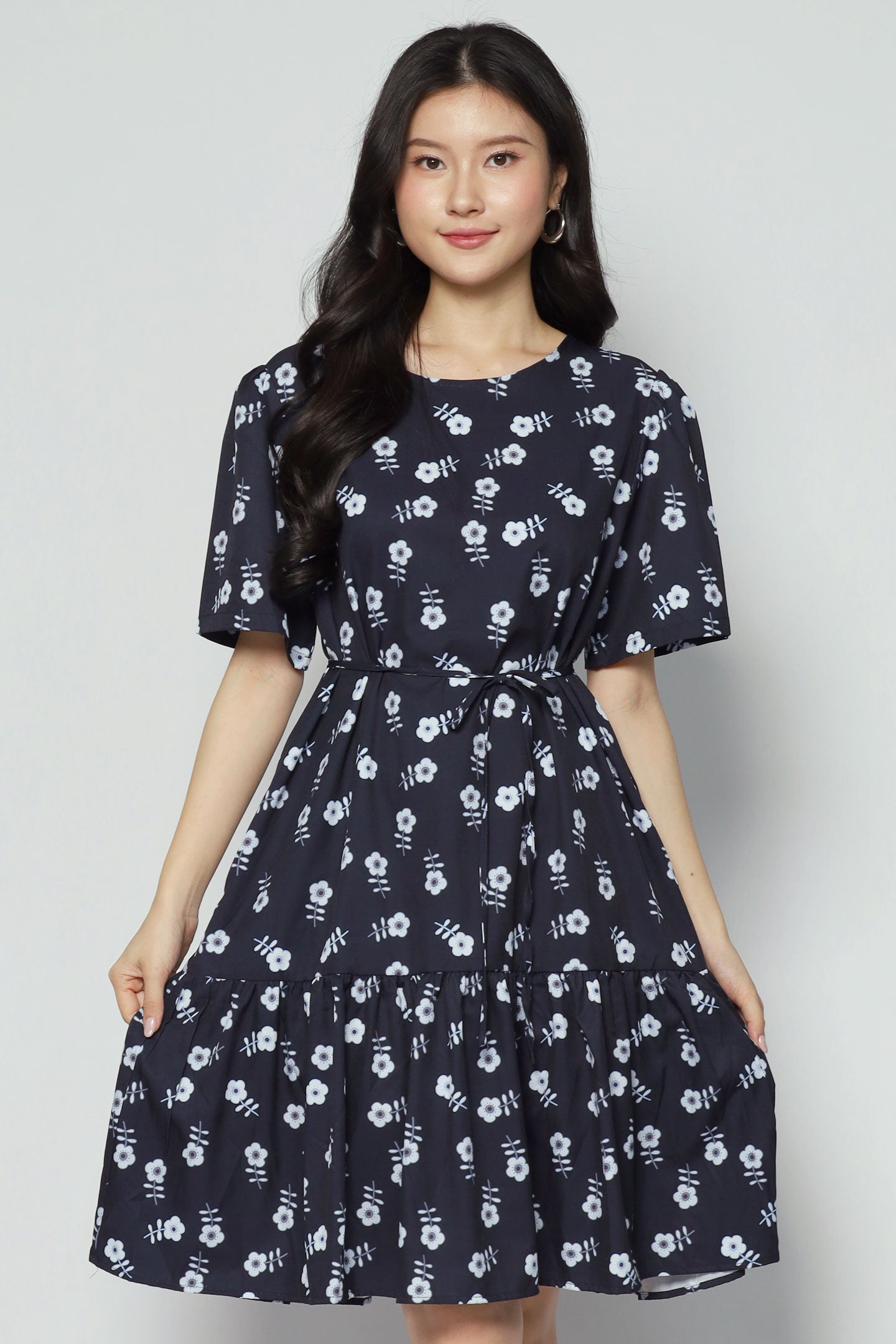 Yue Dress in Blue Serenade