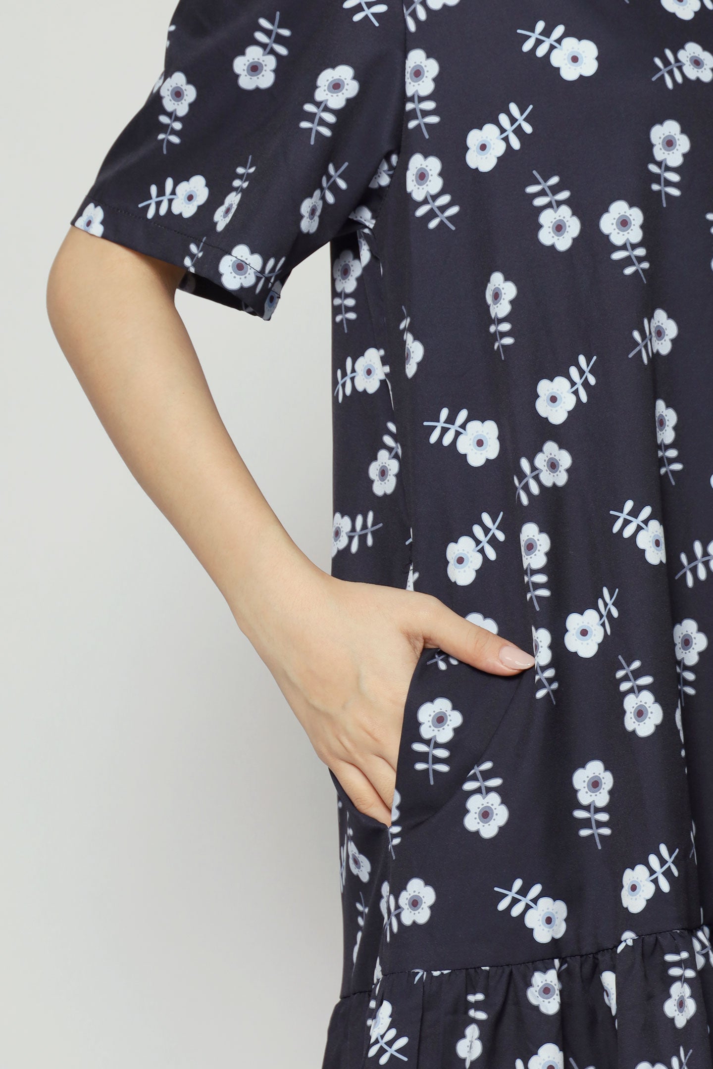 Yue Dress in Blue Serenade