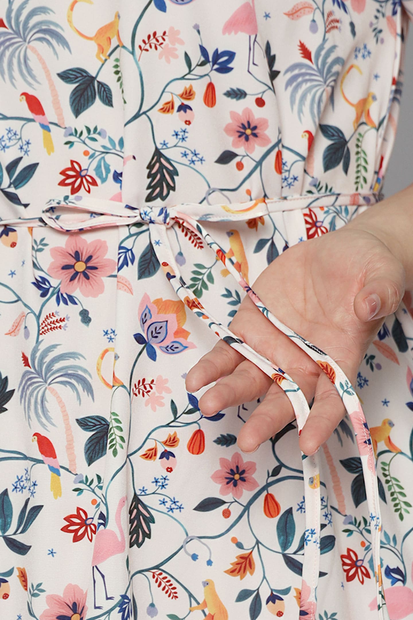 Yue Dress in Botanic Melody