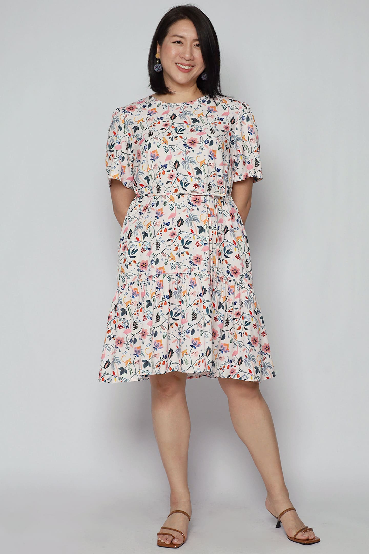 Yue Dress in Botanic Melody