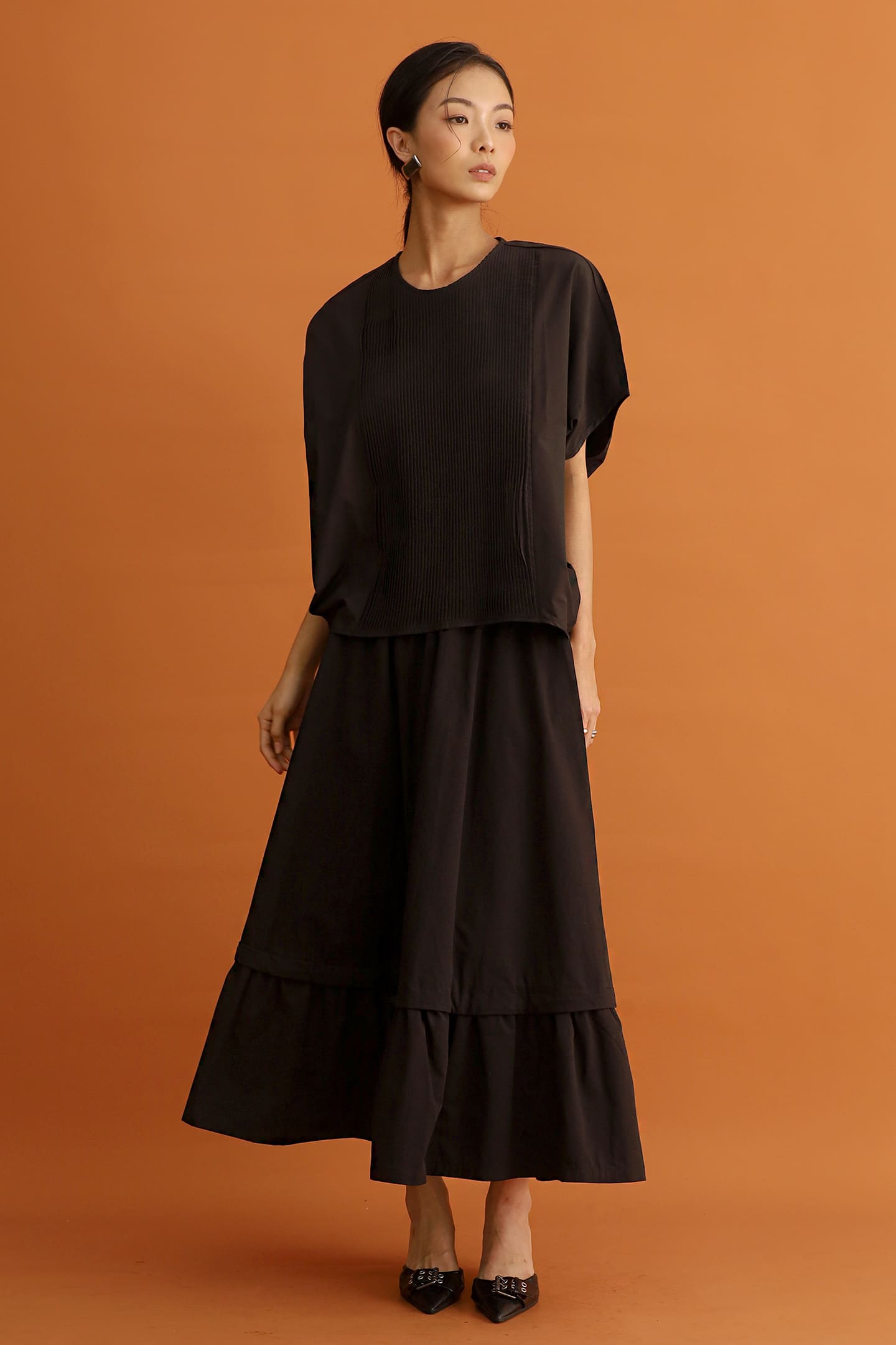 CHOSEN - Yuzu Pleated Top