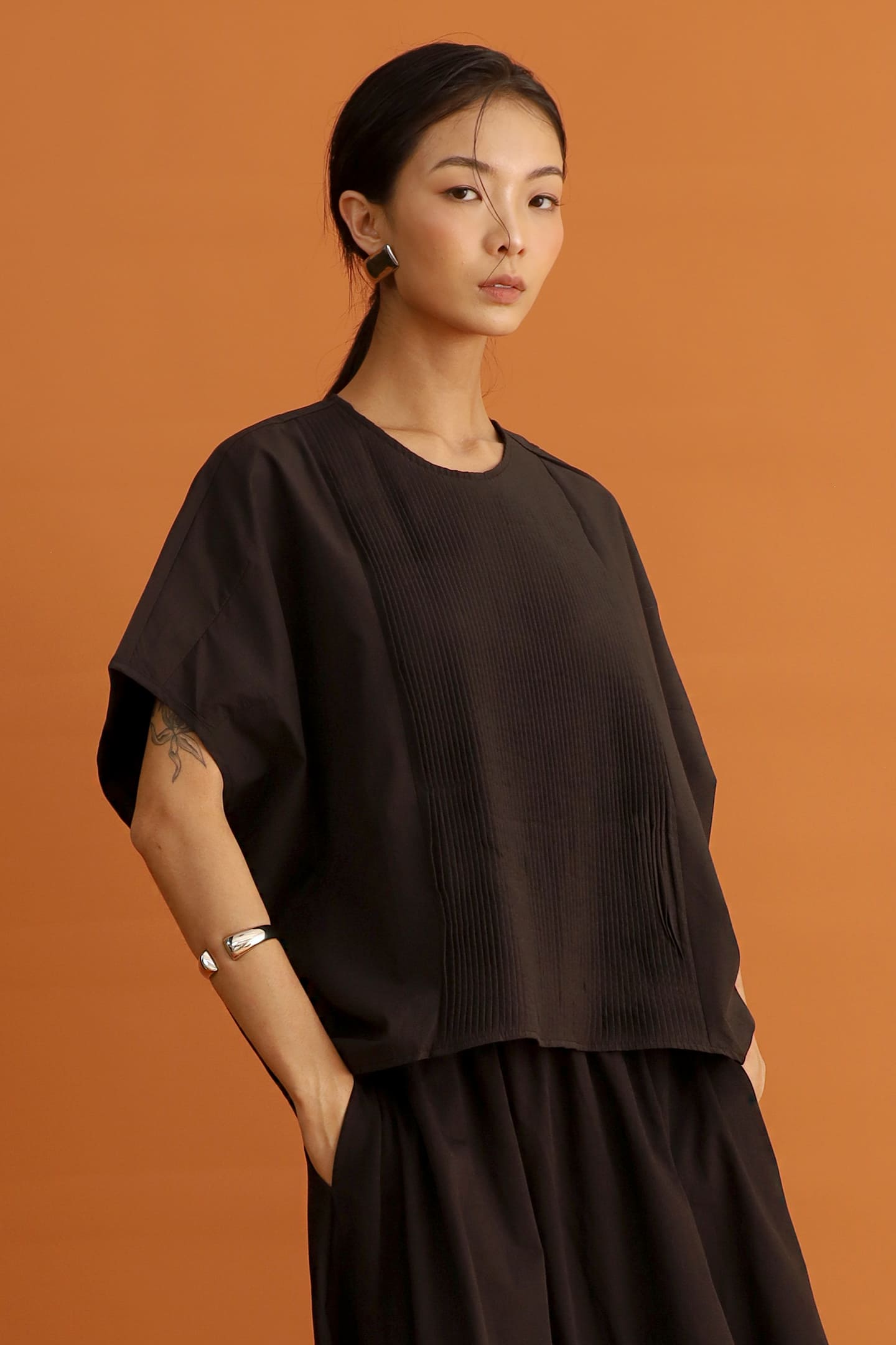 CHOSEN - Yuzu Pleated Top