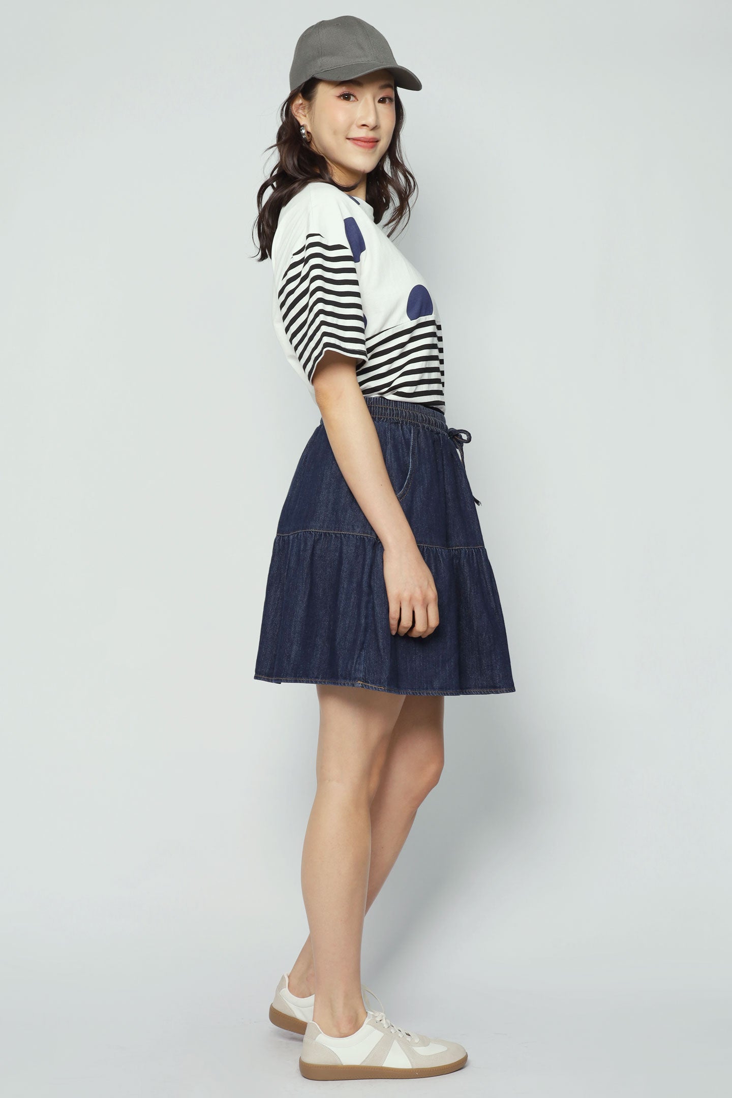 Backorders Zadie Skorts in Dark Denim
