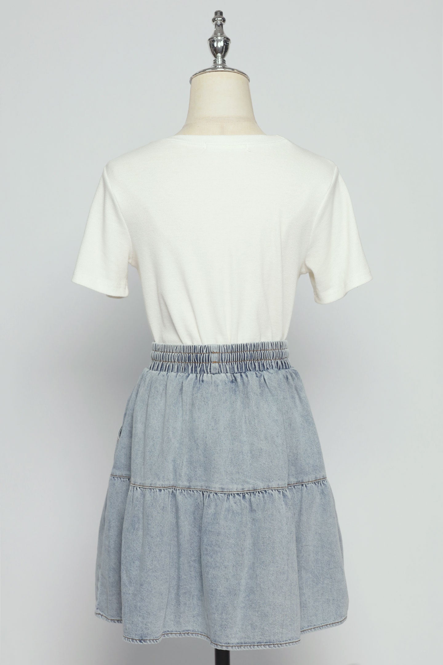PO - Zadie Skorts in Light Denim