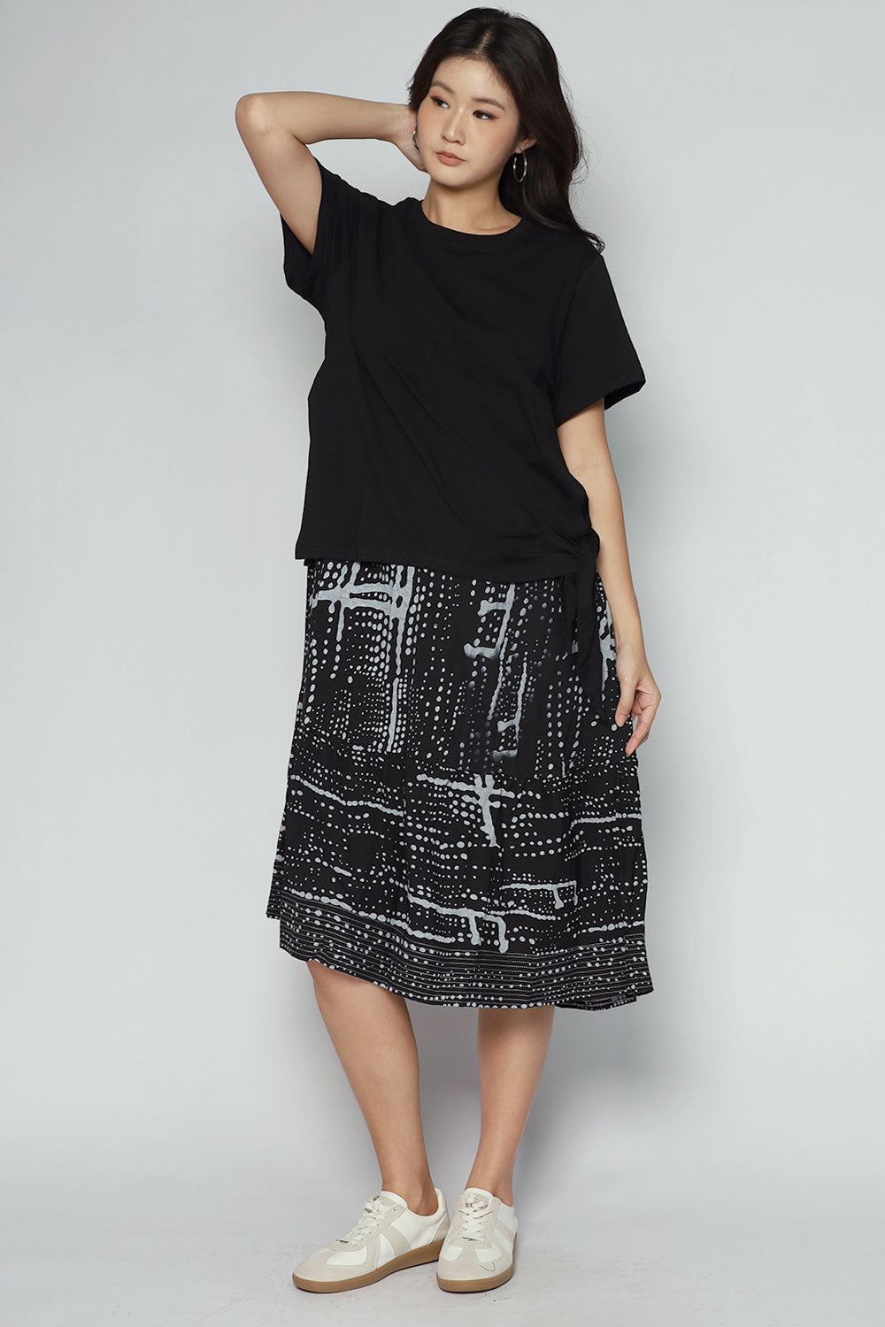 Zion Dress in Dot Rhythm