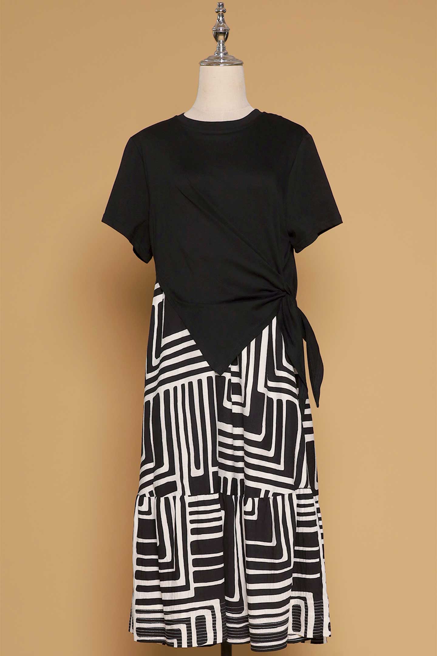 PO - Zion Dress in Mono Palette