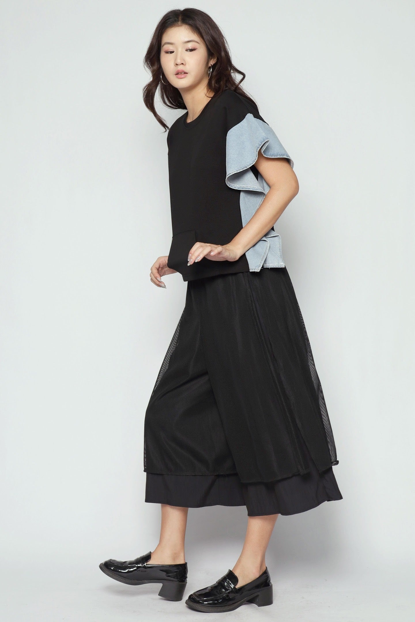 Ziva Top in Black